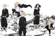 Copertina di Tokyo Revengers a colori con Gazzetta e Corriere della Sera